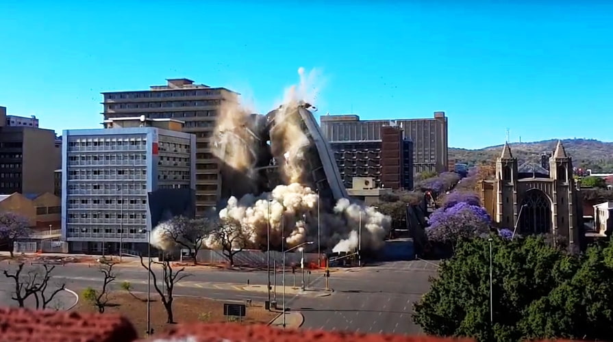 Geotextília védelmi célra bontási munkálatok során